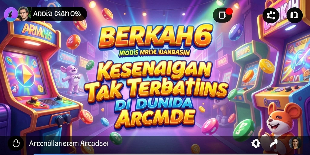 Tampilan gameplay seru dan penuh warna dari BERKAH6.
