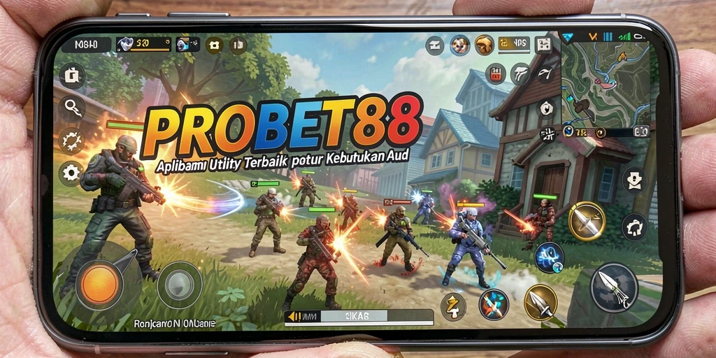 Tampilan antarmuka pengguna PROBET88 yang intuitif dan modern.