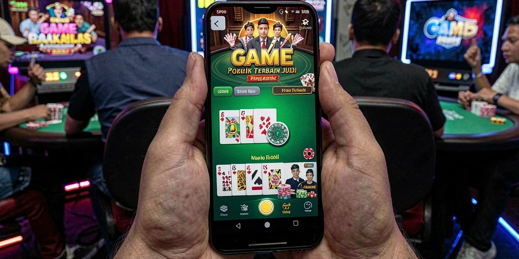 Gameplay SR996 yang seru dengan tampilan meja poker interaktif.