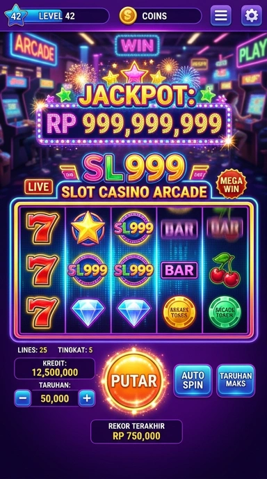 Tampilan antarmuka sl999 yang sederhana dan intuitif.